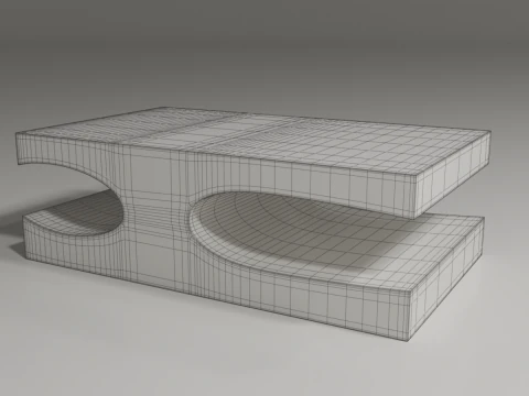 Coffee Table 3D Model