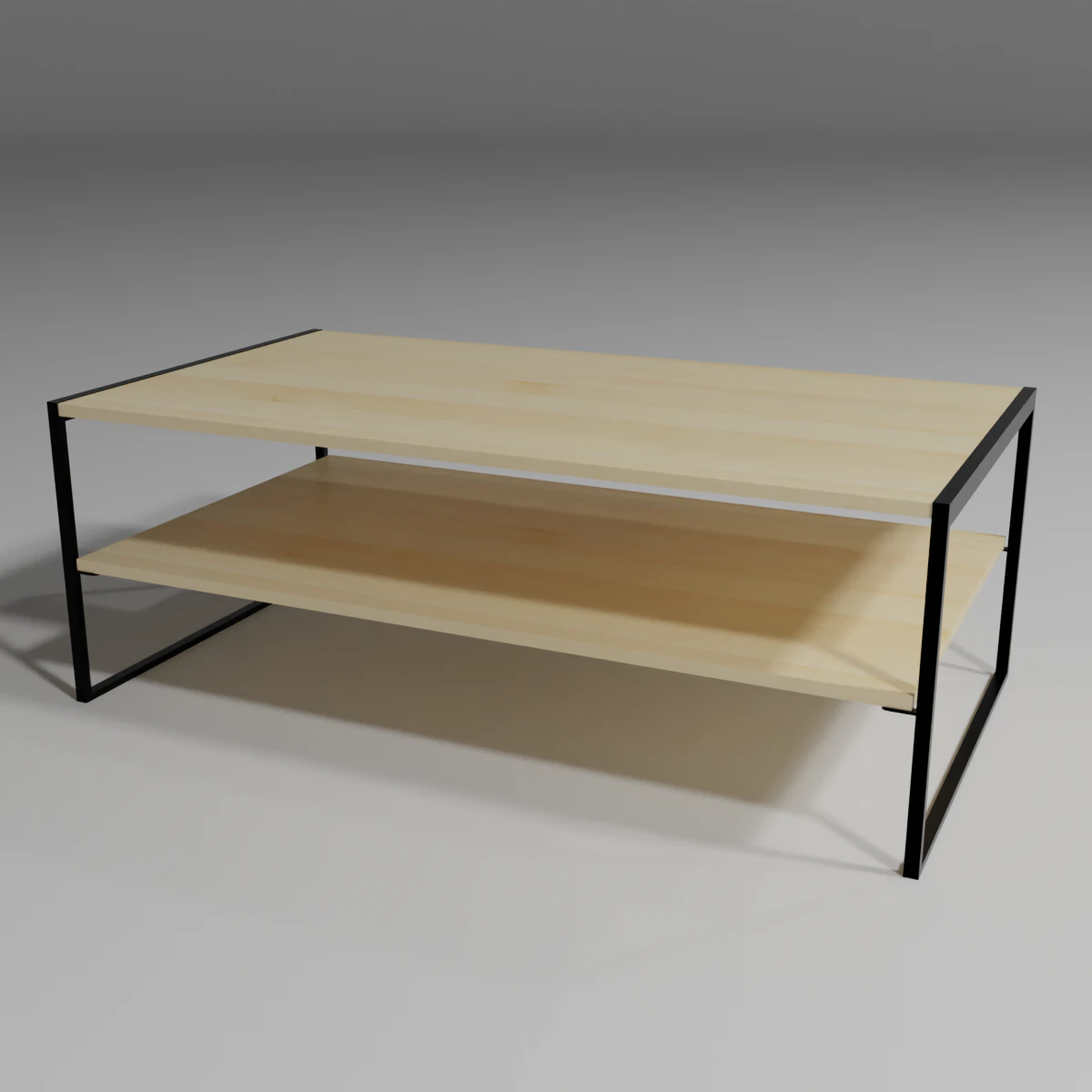 Coffee Table 3D Model .c4d .max .obj .3ds .fbx .stl .blend 
