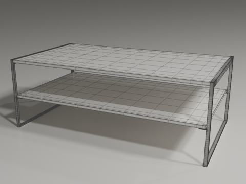 Coffee Table 3D Model