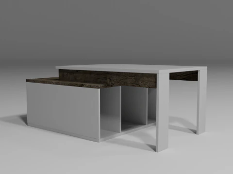 Coffee Table 3D Model