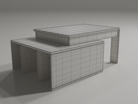 Coffee Table 3D 模型