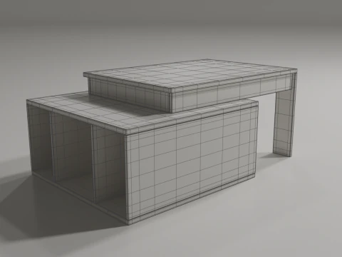 Coffee Table 3D Model