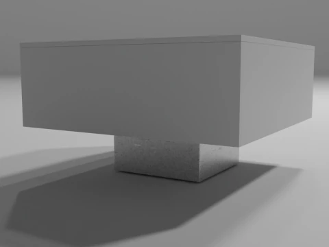 Coffee Table 3D Model