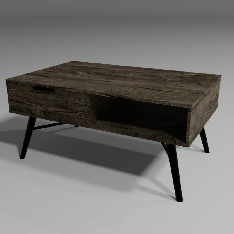 Couchtisch 3D Modell .c4d .max .obj .3ds .fbx .stl .blend