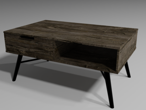 Coffee Table 3D Model