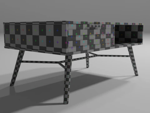 Couchtisch 3D Modell