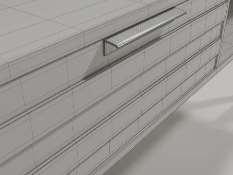 Couchtisch 3D Modell