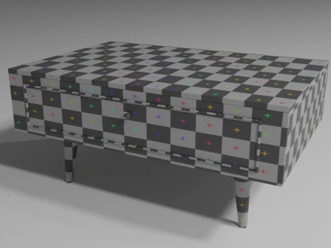 Couchtisch 3D Modell