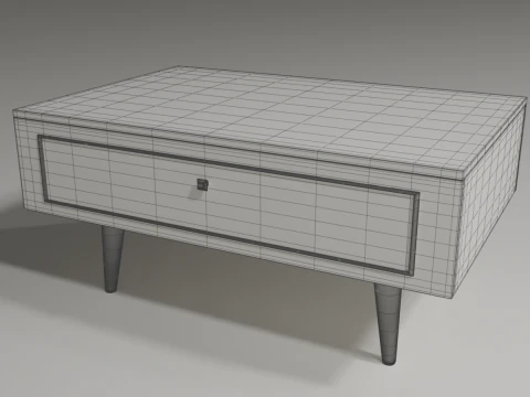 Couchtisch 3D Modell