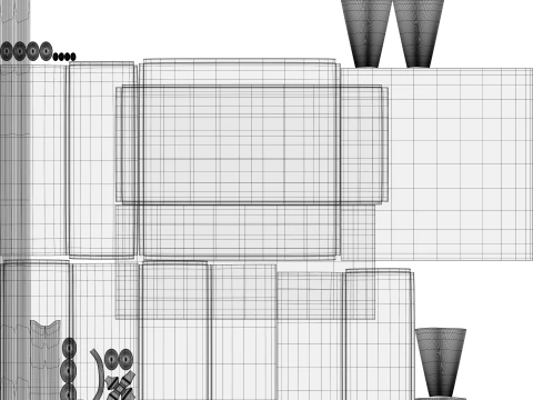 Couchtisch 3D Modell