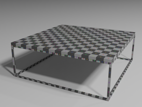 Coffee Table 3D-Modell