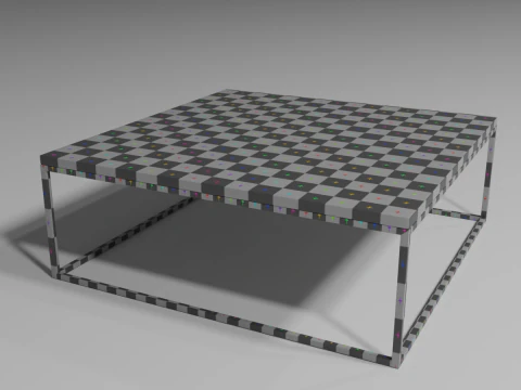Couchtisch 3D Modell