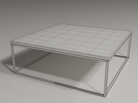 Coffee Table 3D-Modell