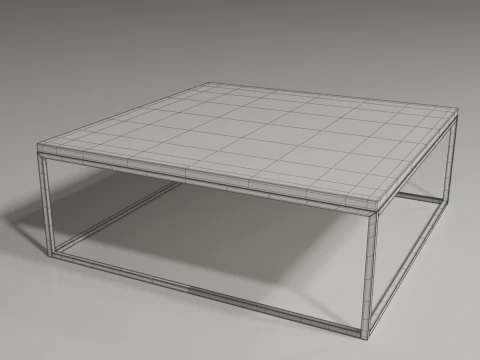 Couchtisch 3D Modell