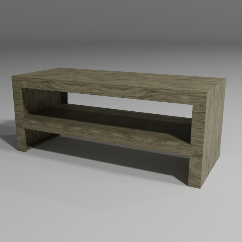 Coffee Table Model 3D .c4d .max .obj .3ds .fbx .stl .blend 