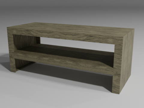 Coffee Table 3D Model