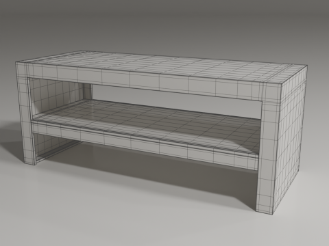 Coffee Table Model 3D