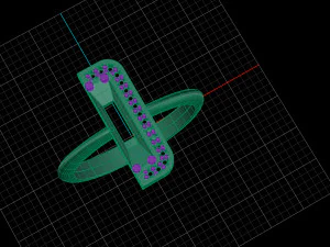 Ring Code 1035 3D Print Model