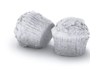 Bran Muffin with Raisins 3D 모델