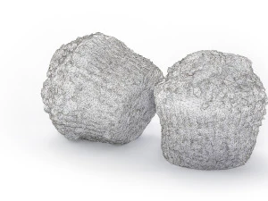 Bran Muffin with Raisins 3D Model