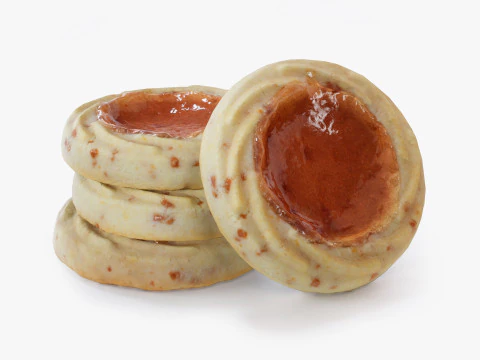 Ahududu J&ouml;leli Kurabiye 3D Model