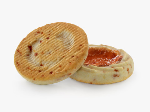 Raspberry Jelly Cookie 3D मॉडल