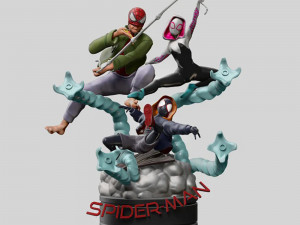 Spiderman Multiverse 3D Print Model