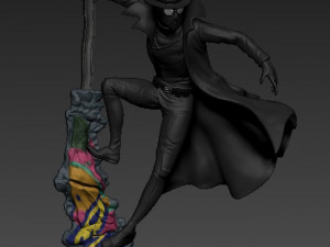 Spiderman Noir 3D Print Model
