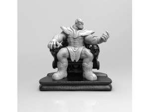 Thanos on Throne 3D Baskı Modeli