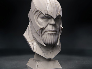 Thanos Head Modèles 3D en vedette