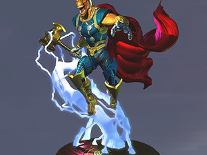 Beta Rae Thor 3D Print Model