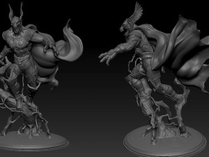 Beta Rae Thor 3D 프린트 모델