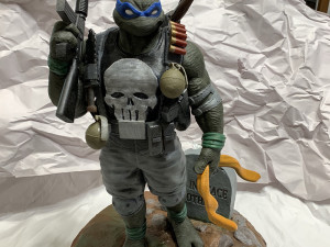 Turtle Punisher 3D Print Model