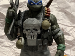 Turtle Punisher 3D Print Model