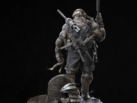 Turtle Punisher 3D Print Model
