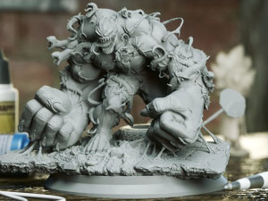 Venomized Hulk Model Cetak 3D