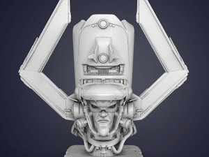 Galactus Bust 3D Print Model