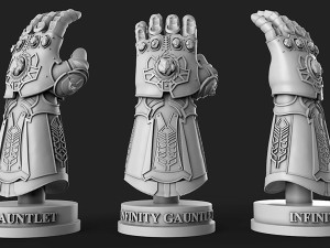 Infinity Gauntlet 3D Print Model