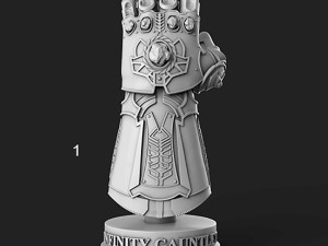 Infinity Gauntlet 3D Print Model