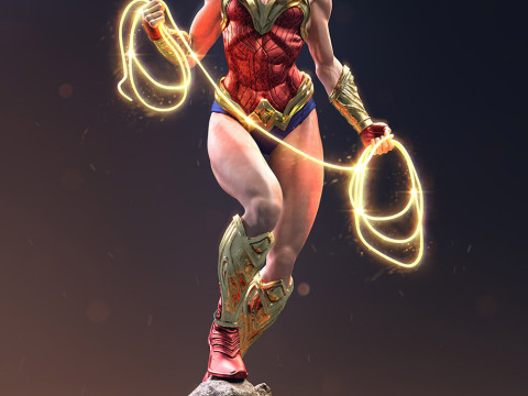 Wonder Woman Model do druku 3D