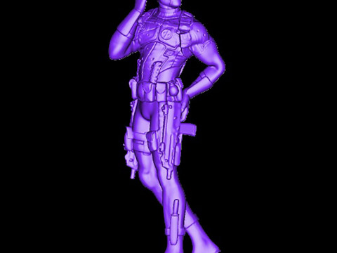 Deadpool 3D Print Model