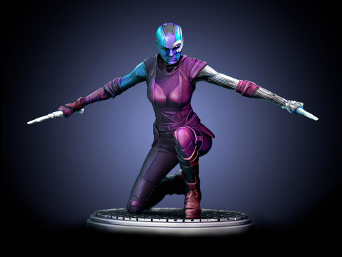 Nebula - Guardians of the Galaxy Model do druku 3D