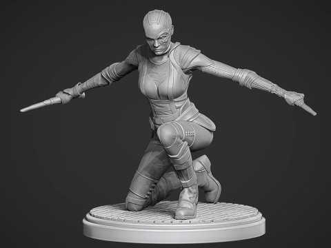 Nebula - Guardians of the Galaxy Modello di stampa 3D