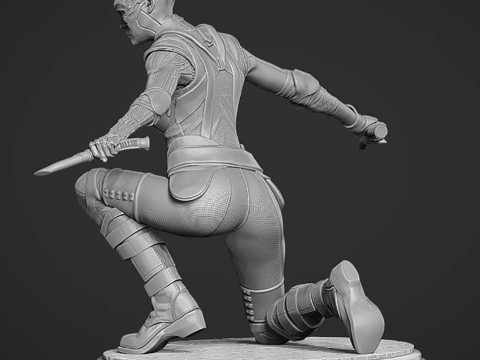 Nebula - Guardians of the Galaxy Modello di stampa 3D