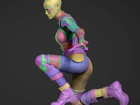 Nebula - Guardians of the Galaxy Modello di stampa 3D