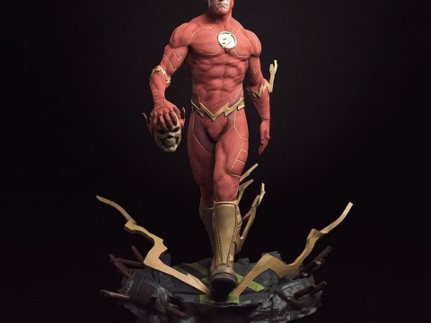 The Flash 3Dプリントモデル