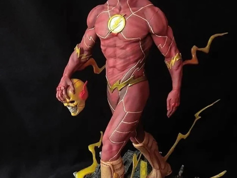 The Flash Modèles 3D en vedette