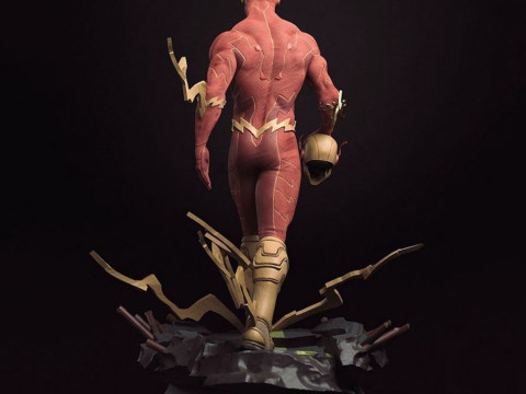 The Flash Modèles 3D en vedette