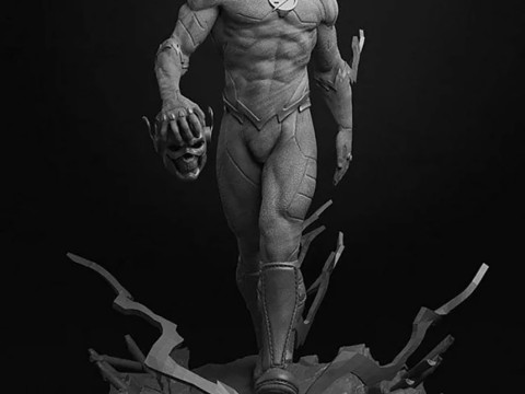 The Flash Modèles 3D en vedette