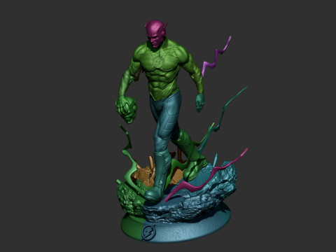 The Flash Modèles 3D en vedette